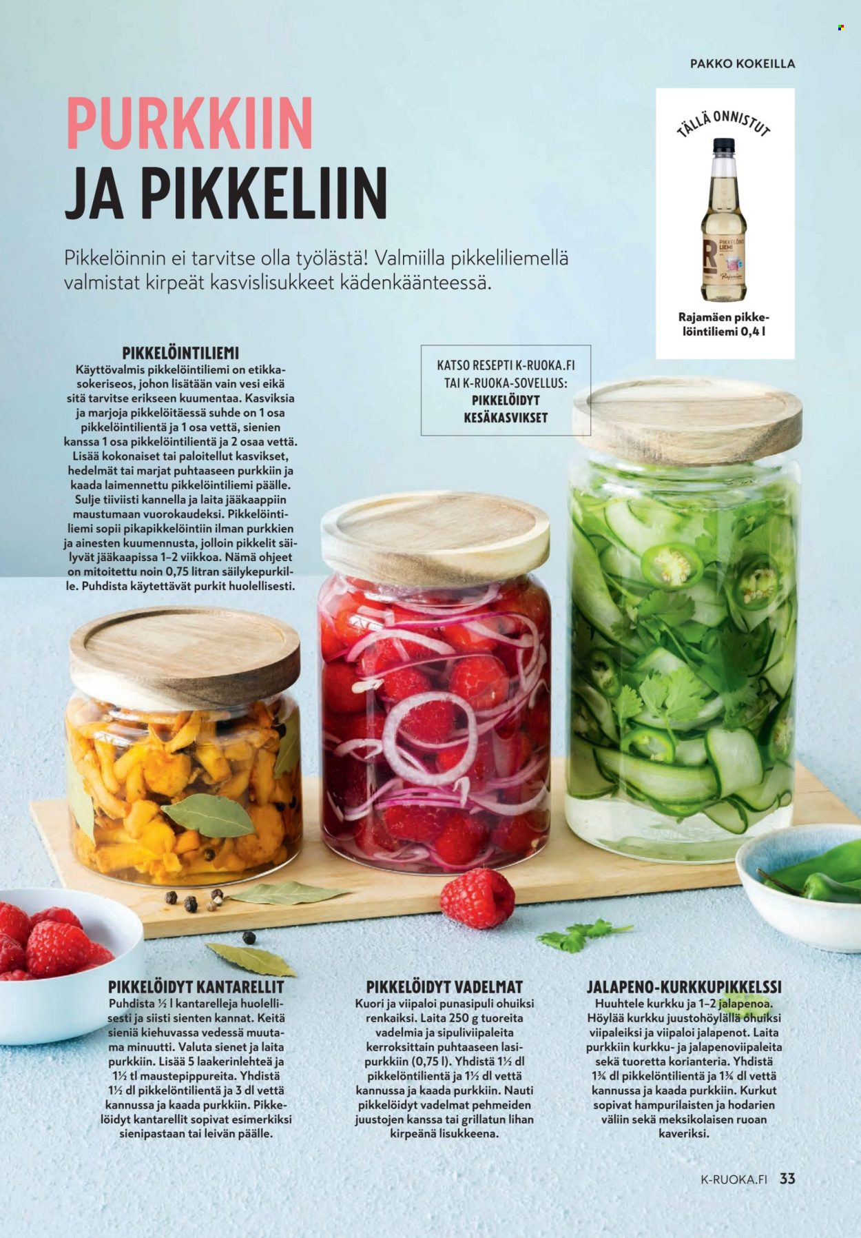 K-citymarket tarjouslehti  - 10.06.2026 - 25.08.2026. Sivu 33