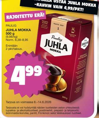 PAULIG Juhla Mokka