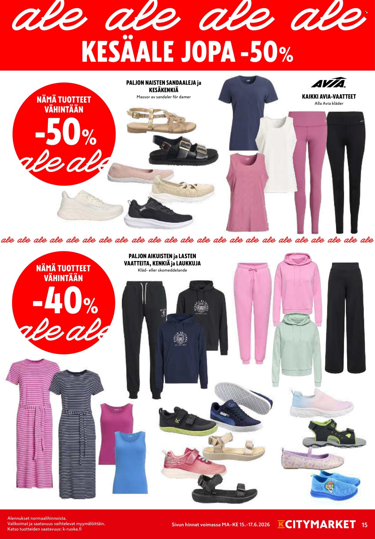 K-citymarket tarjouslehti  - 15.06.2026 - 17.06.2026. Sivu 15