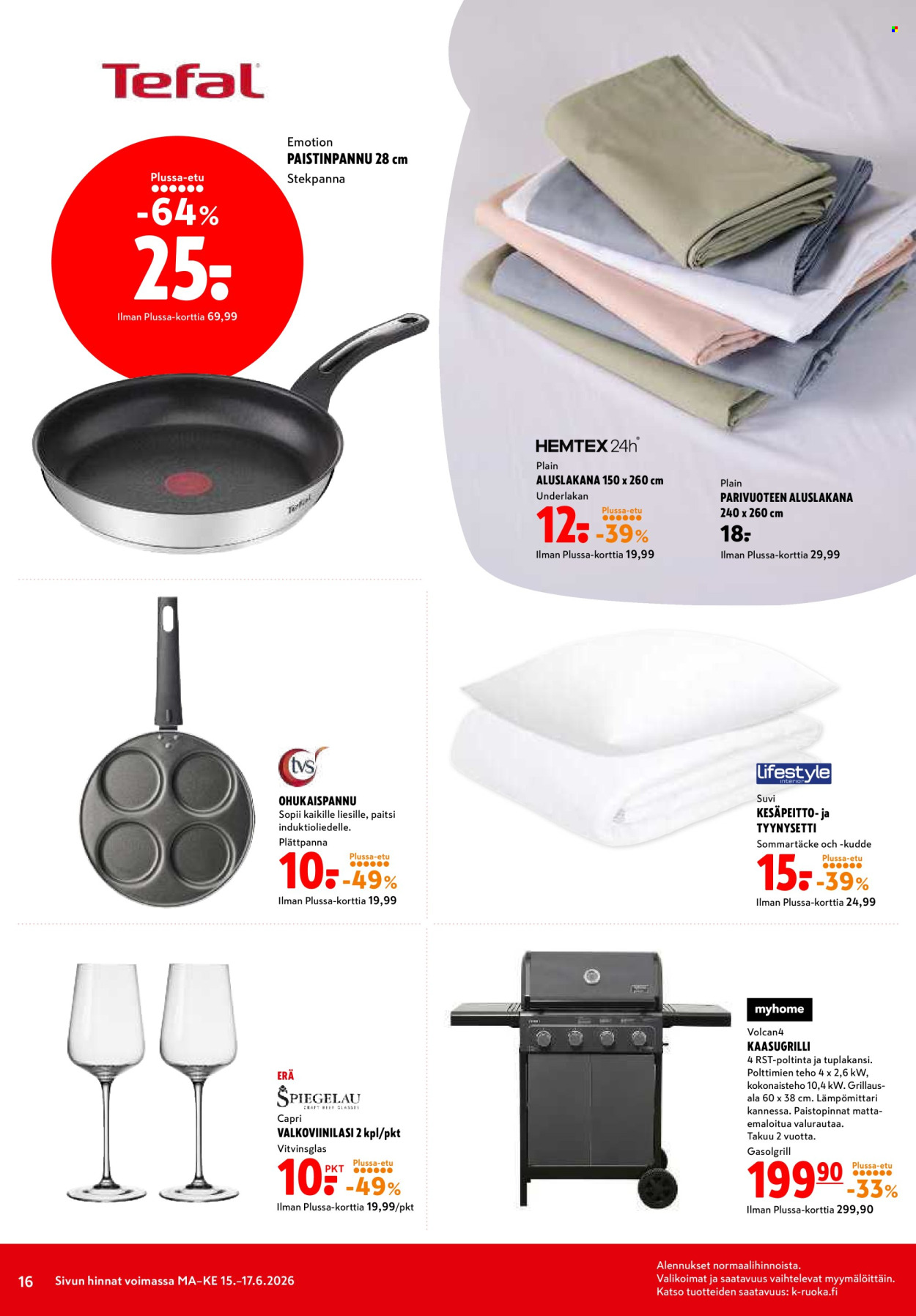 K-citymarket tarjouslehti  - 15.06.2026 - 17.06.2026. Sivu 16