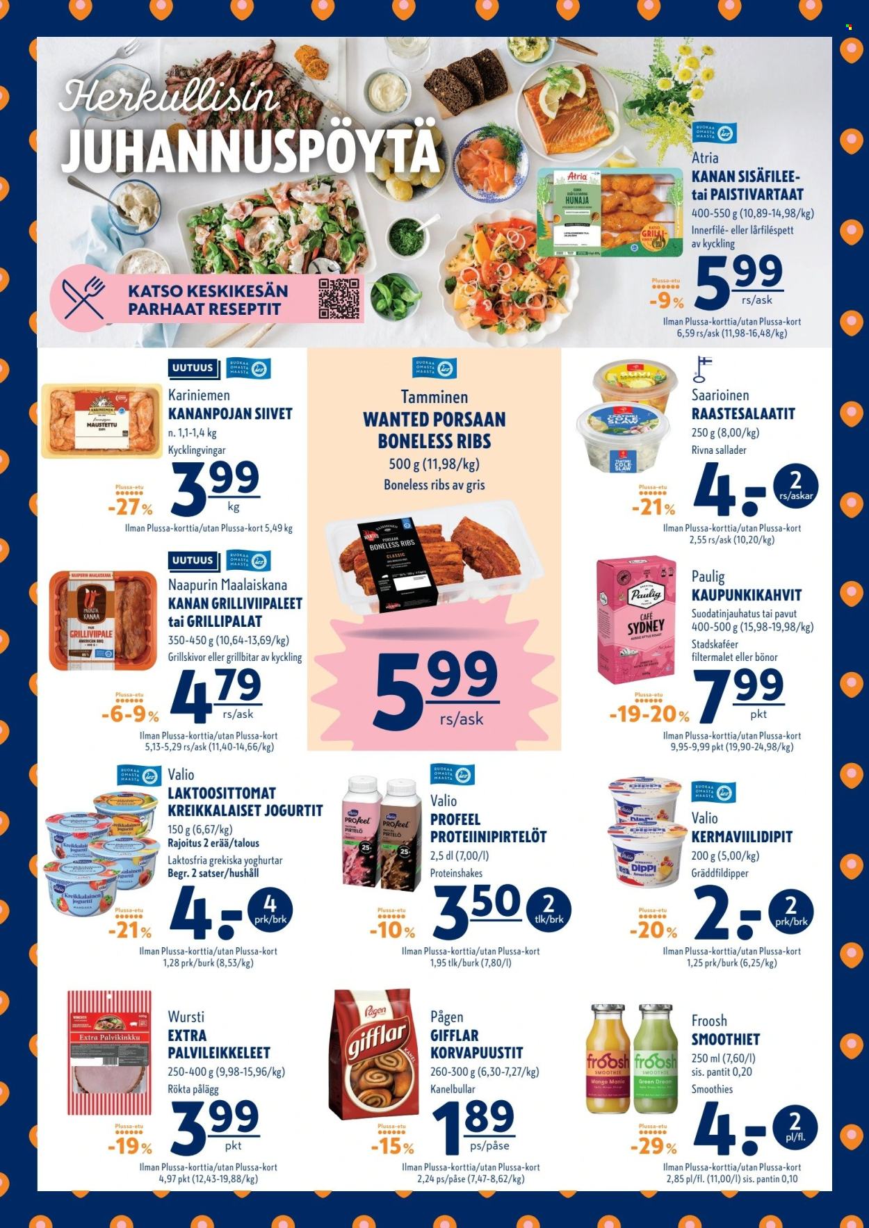 K-Supermarket tarjouslehti  - 15.06.2026 - 17.06.2026. Sivu 3