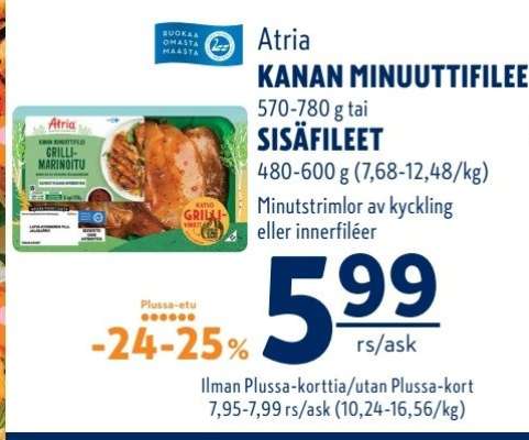 Atria Kanan minuuttifilee