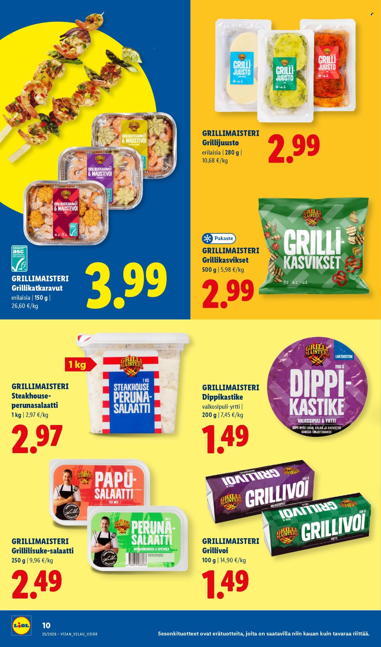 Lidl tarjouslehti  - 17.06.2026 - 24.06.2026. Sivu 10