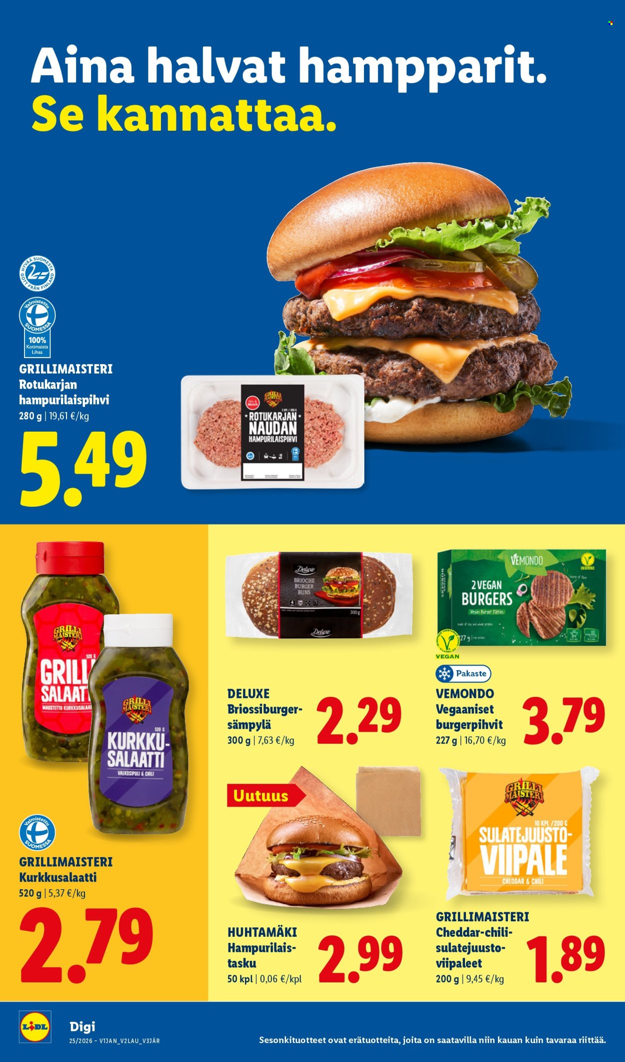 Lidl tarjouslehti  - 17.06.2026 - 24.06.2026. Sivu 14