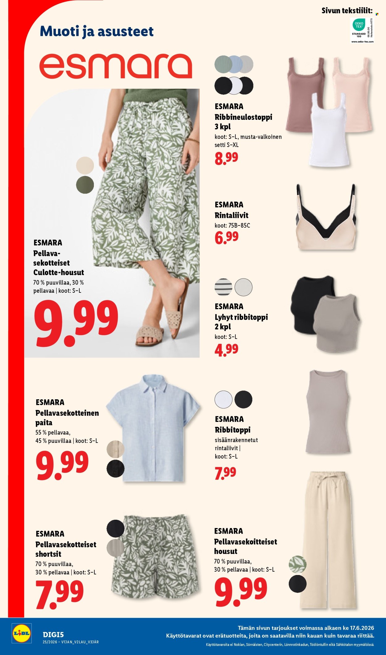 Lidl tarjouslehti  - 17.06.2026 - 24.06.2026. Sivu 21