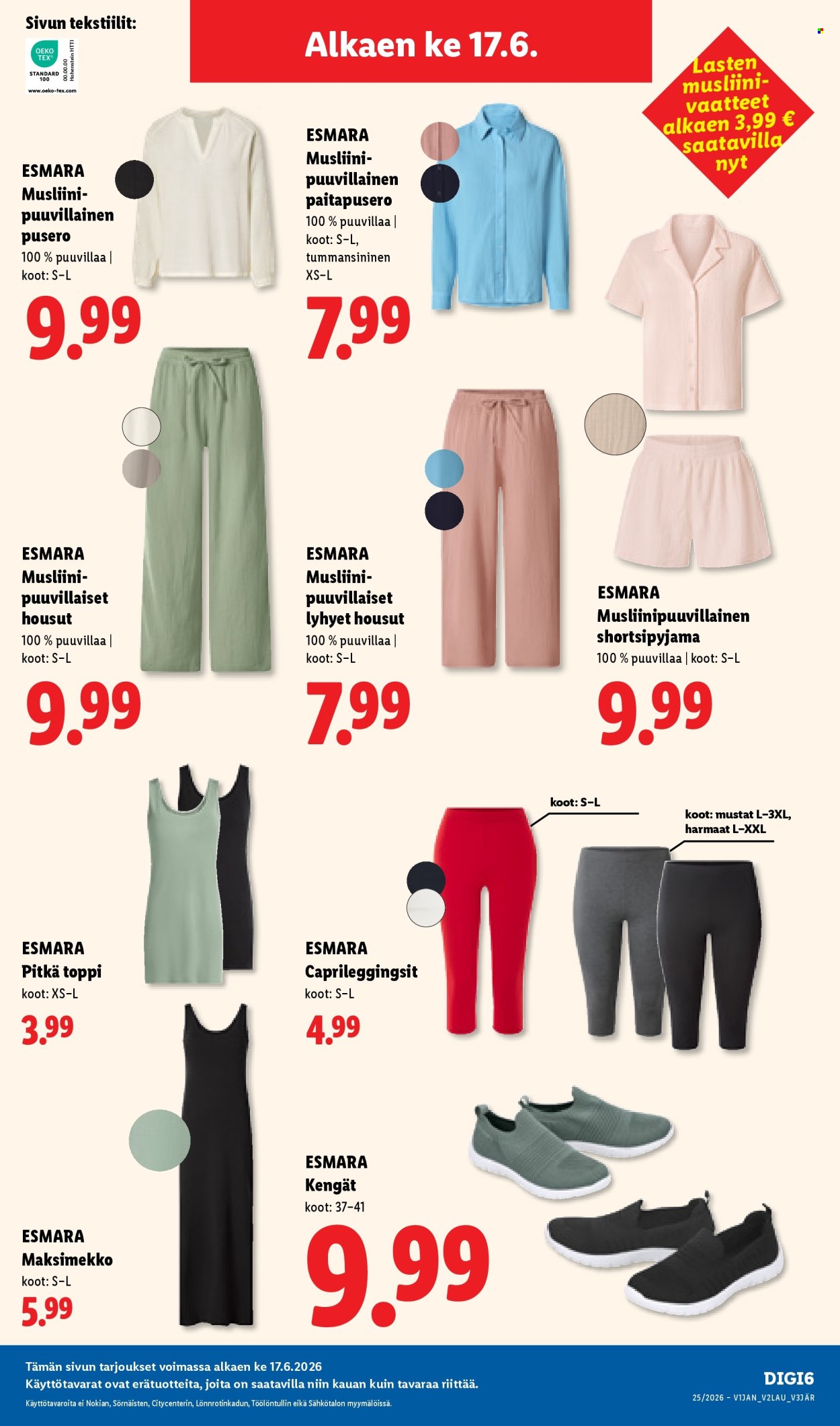 Lidl tarjouslehti  - 17.06.2026 - 24.06.2026. Sivu 22
