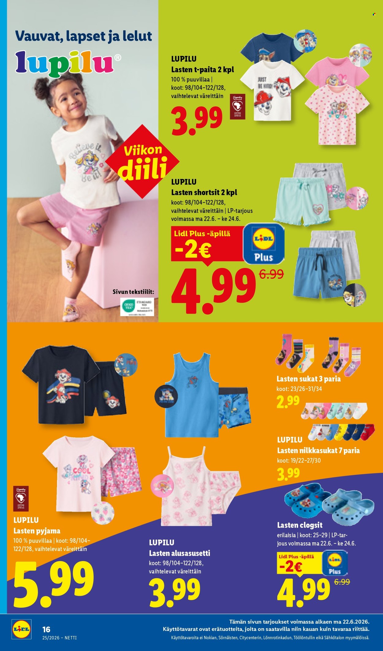 Lidl tarjouslehti  - 17.06.2026 - 24.06.2026. Sivu 28