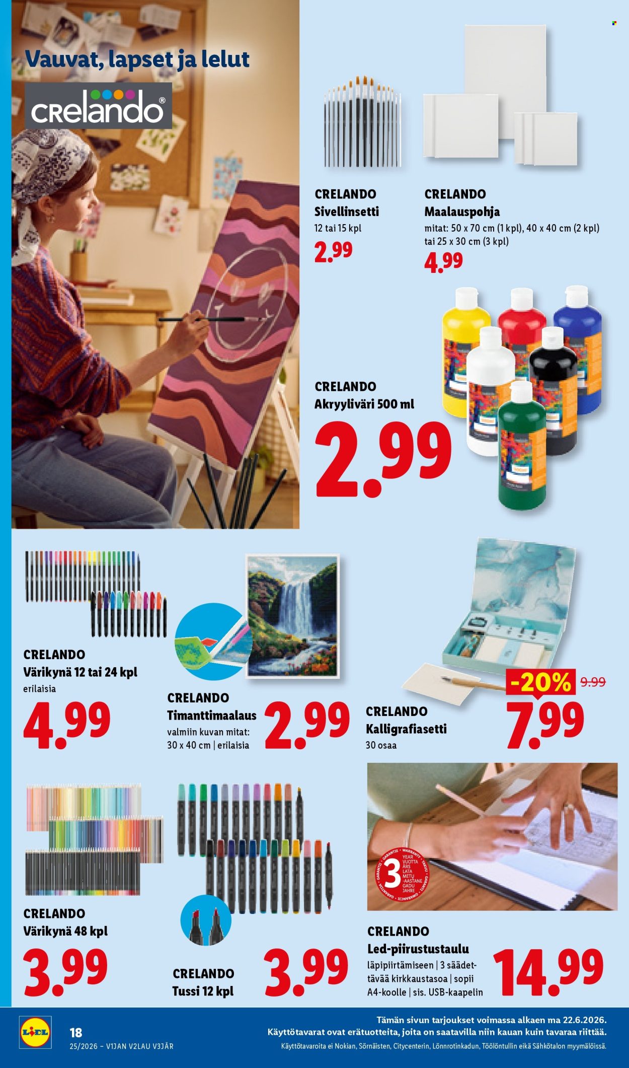 Lidl tarjouslehti  - 17.06.2026 - 24.06.2026. Sivu 30