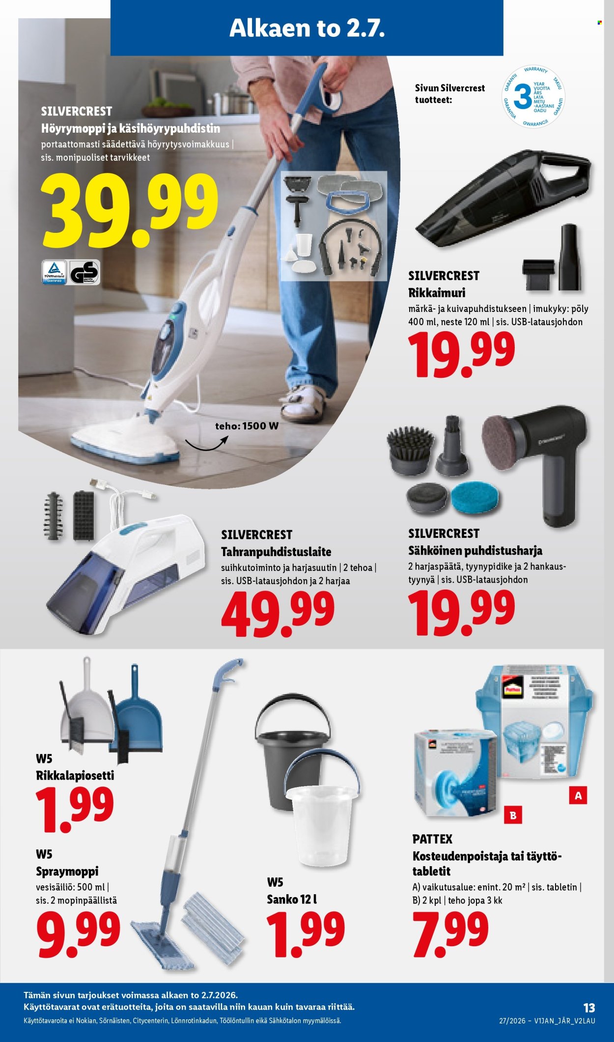 Lidl tarjouslehti  - 02.07.2026 - 08.07.2026. Sivu 19