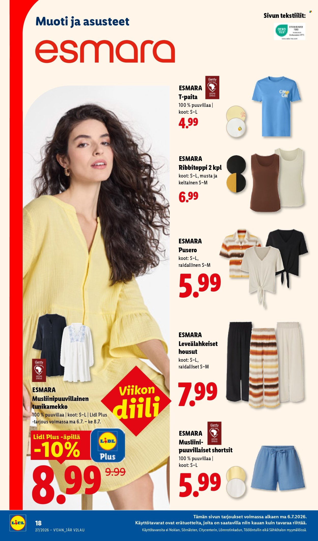 Lidl tarjouslehti  - 02.07.2026 - 08.07.2026. Sivu 27