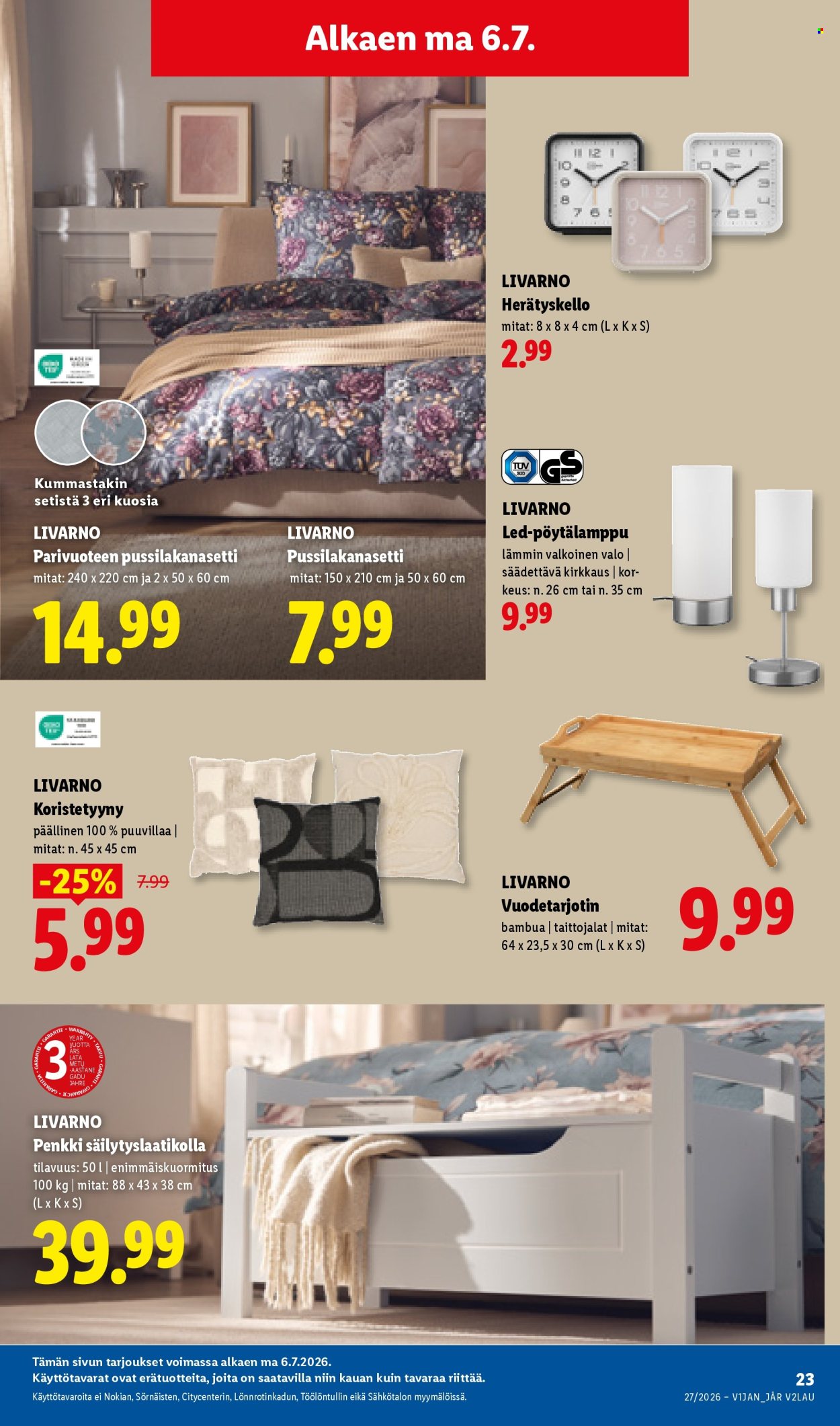 Lidl tarjouslehti  - 02.07.2026 - 08.07.2026. Sivu 32