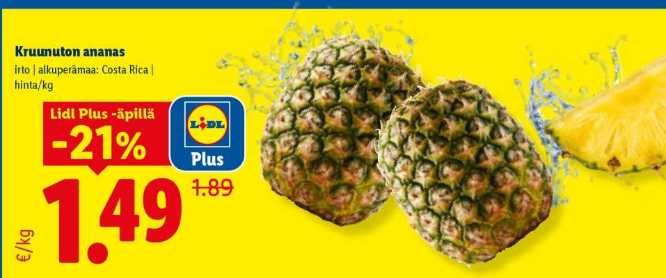 Kruunuton ananas