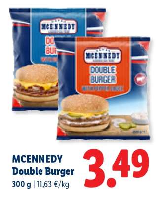 MCENNEDY Double Burger