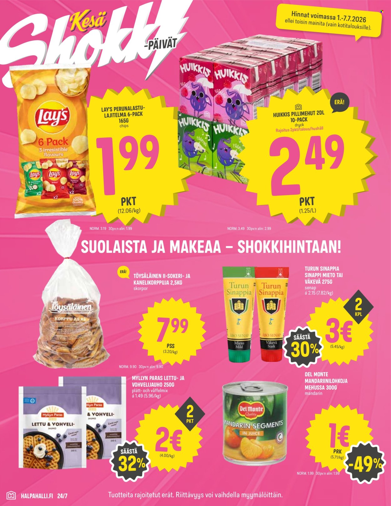 HalpaHalli tarjouslehti  - 01.07.2026 - 07.07.2026. Sivu 4