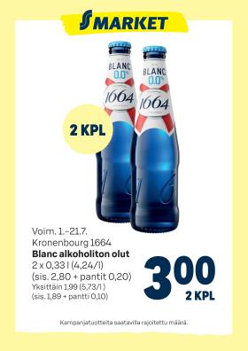 S-market - Blanc