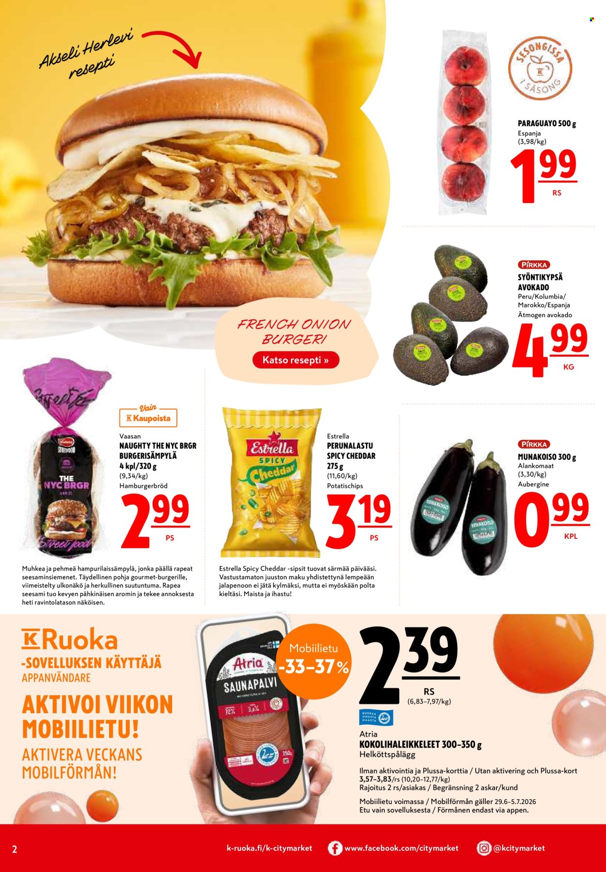 K-citymarket tarjouslehti  - 02.07.2026 - 05.07.2026. Sivu 2
