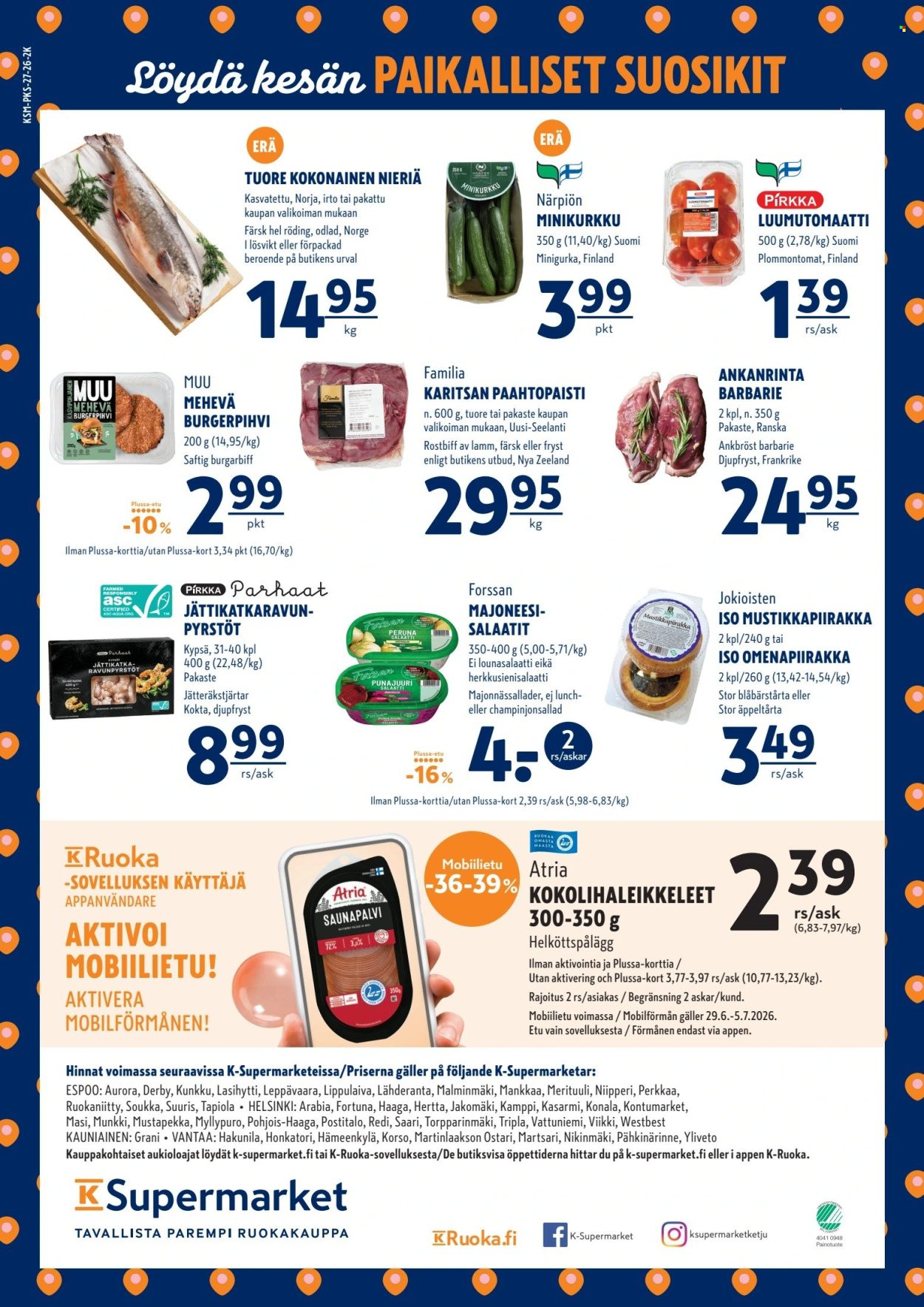 K-Supermarket tarjouslehti  - 02.07.2026 - 05.07.2026. Sivu 4