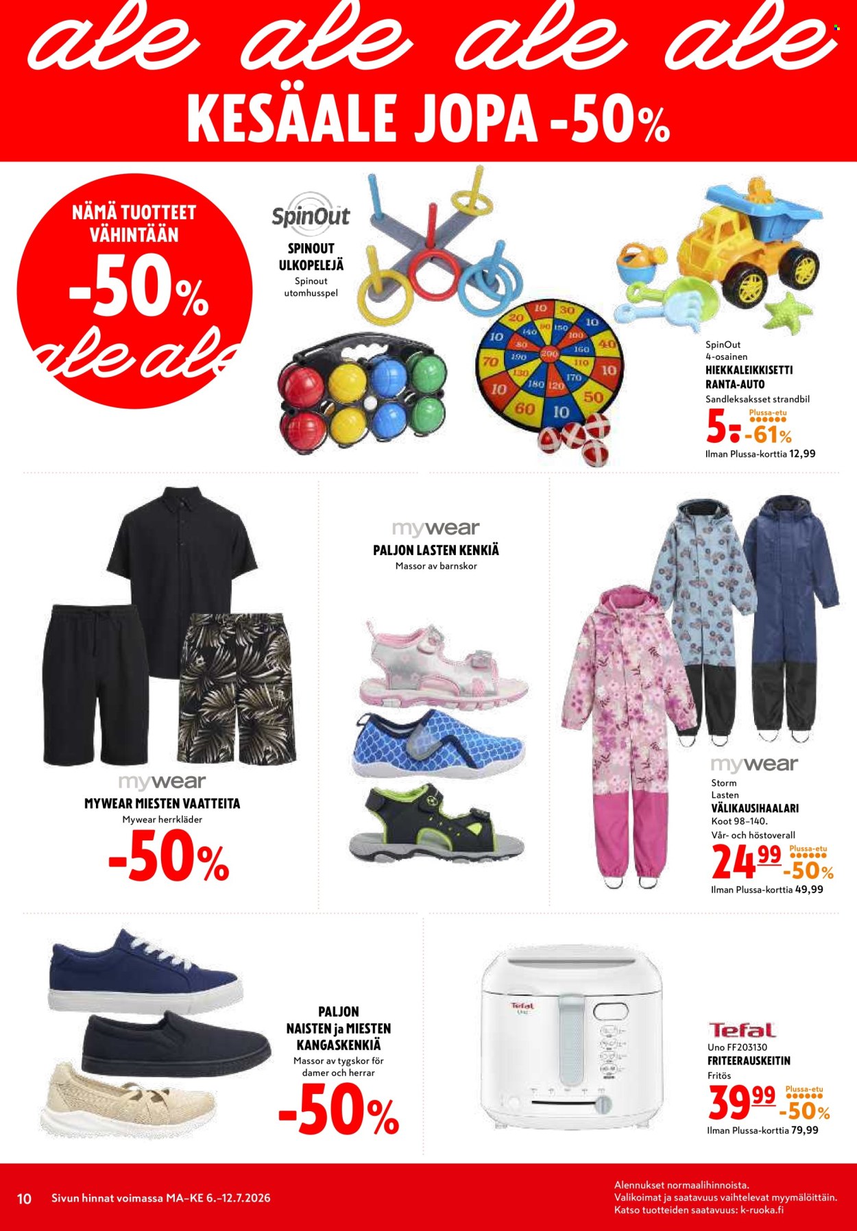 K-citymarket tarjouslehti  - 06.07.2026 - 12.07.2026. Sivu 10
