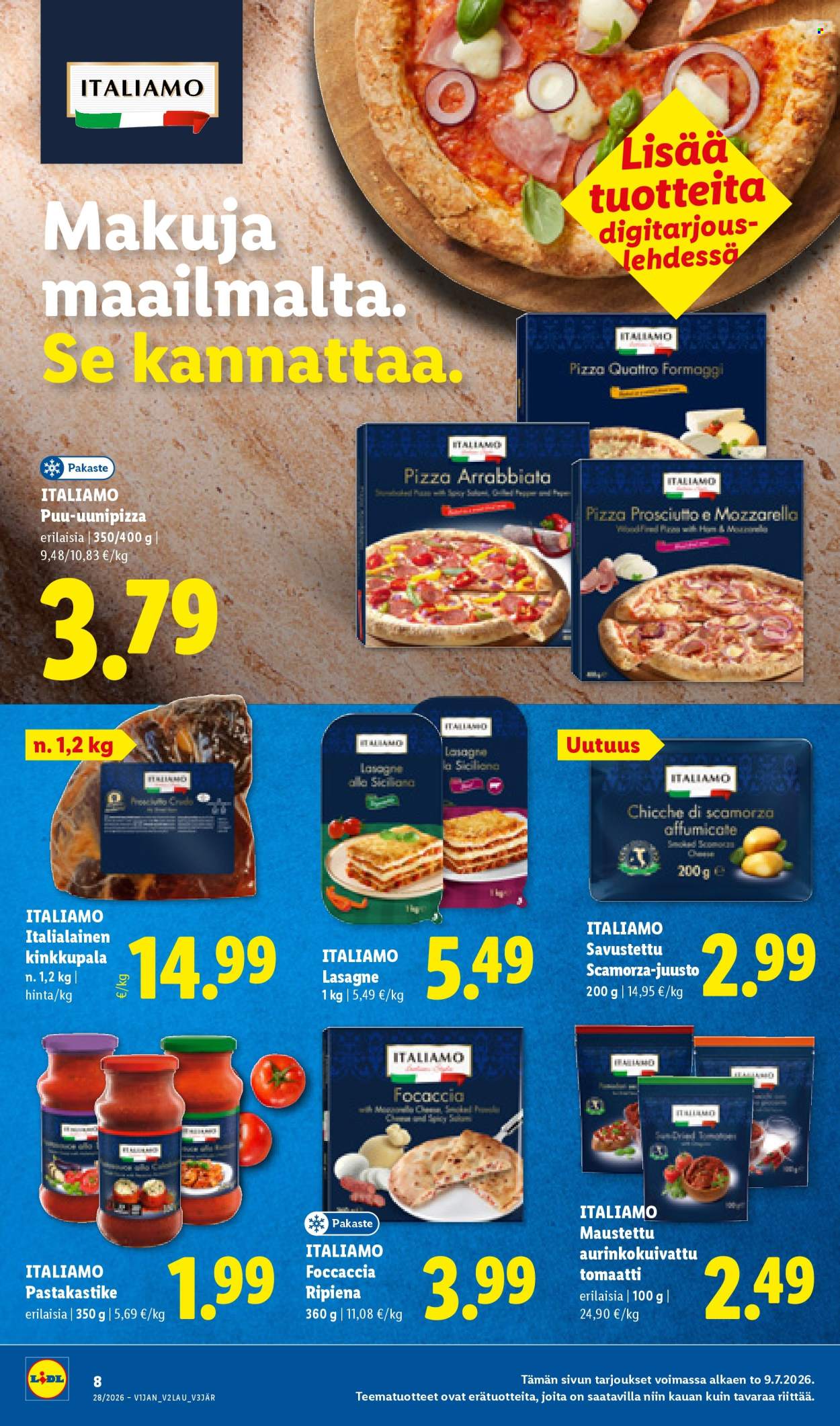 Lidl tarjouslehti  - 09.07.2026 - 15.07.2026. Sivu 8