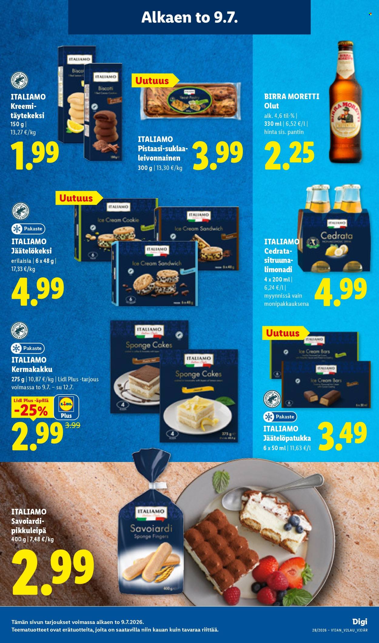 Lidl tarjouslehti  - 09.07.2026 - 15.07.2026. Sivu 11