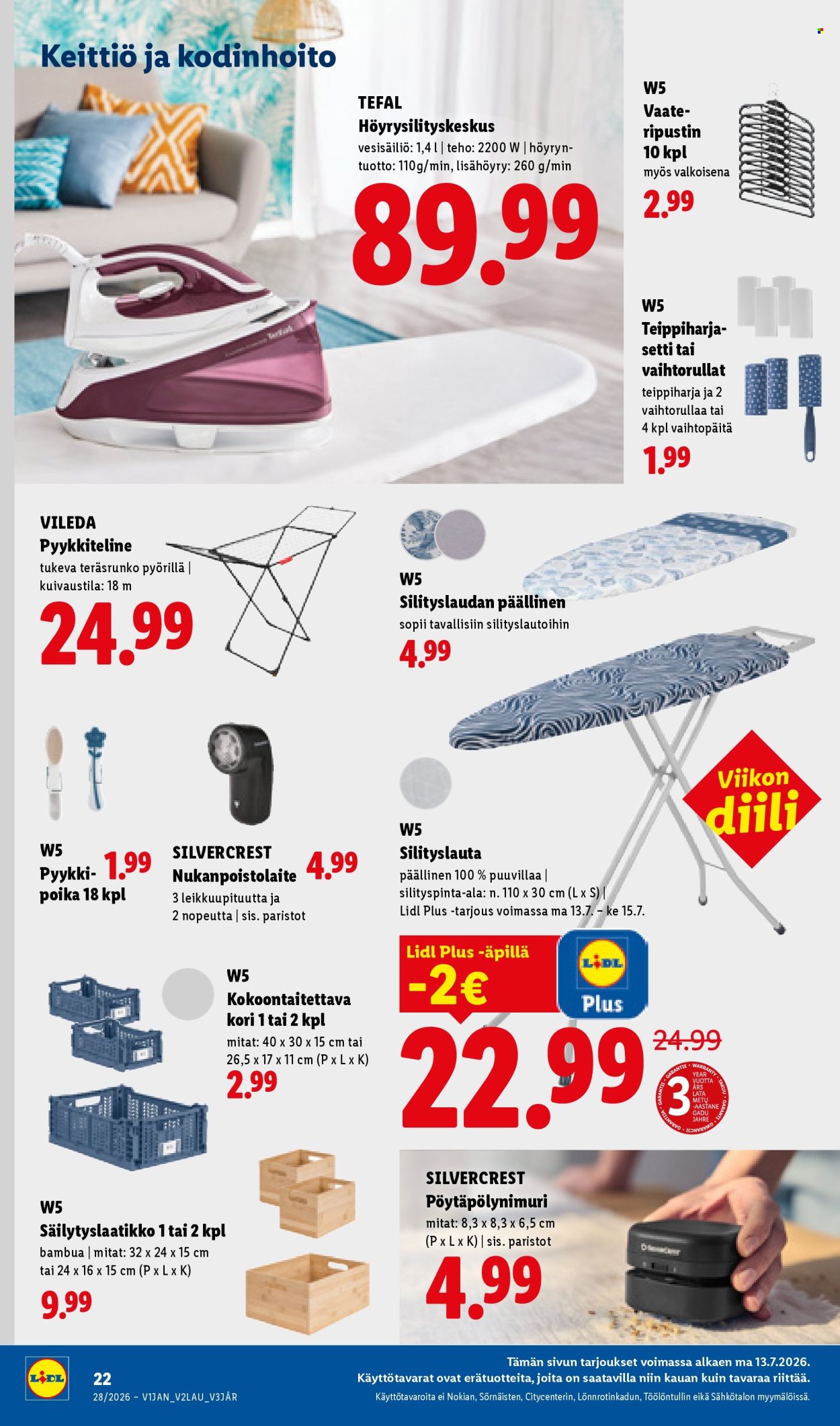 Lidl tarjouslehti  - 09.07.2026 - 15.07.2026. Sivu 28