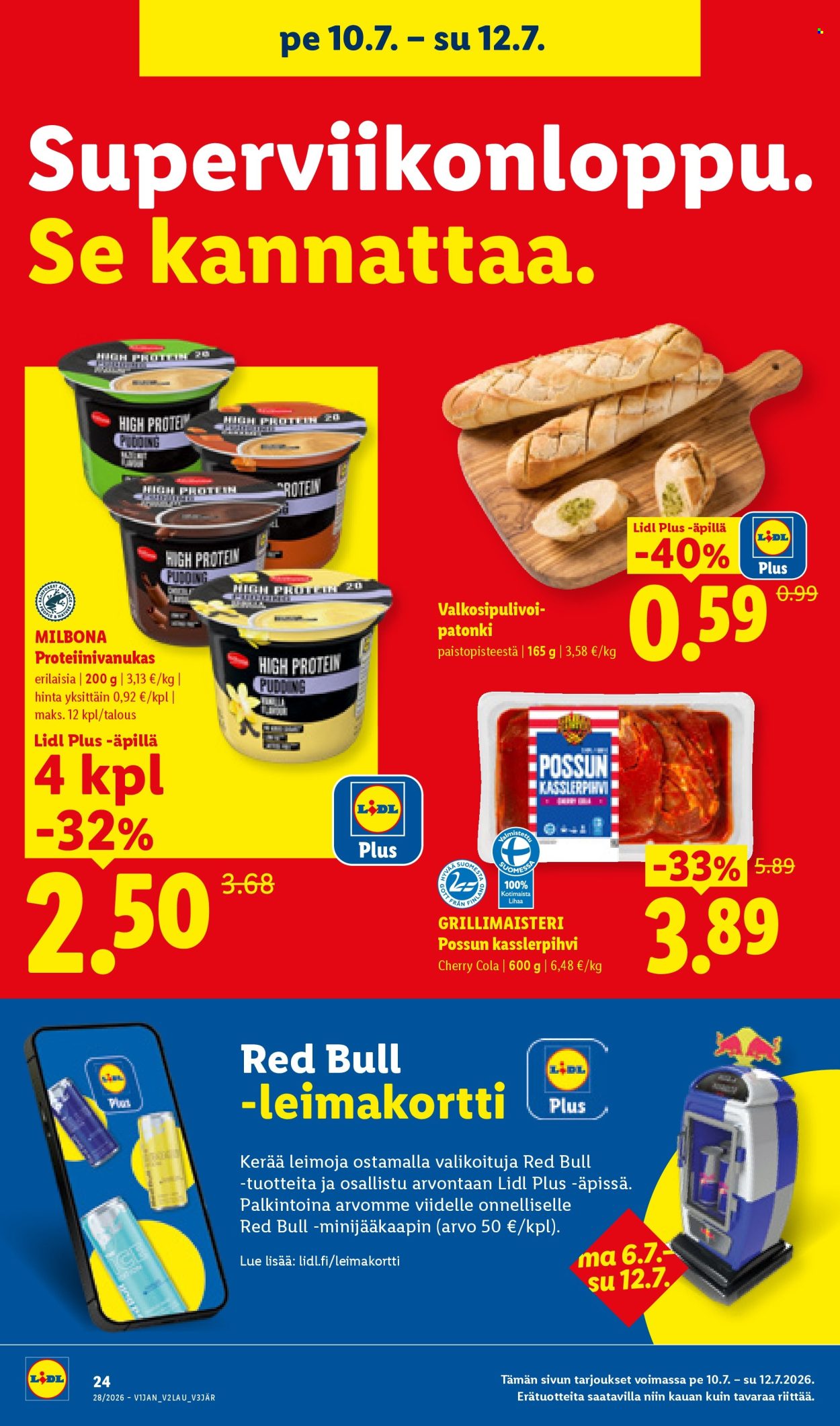 Lidl tarjouslehti  - 09.07.2026 - 15.07.2026. Sivu 30
