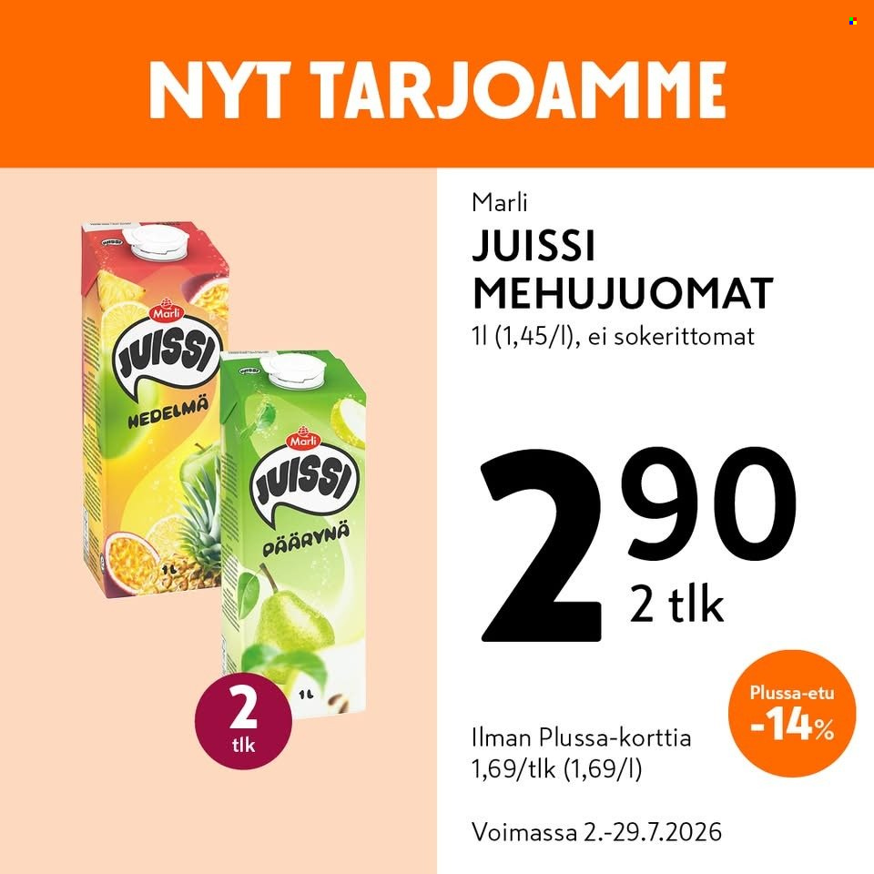 K-market tarjouslehti  - 02.07.2026 - 29.07.2026. Sivu 7
