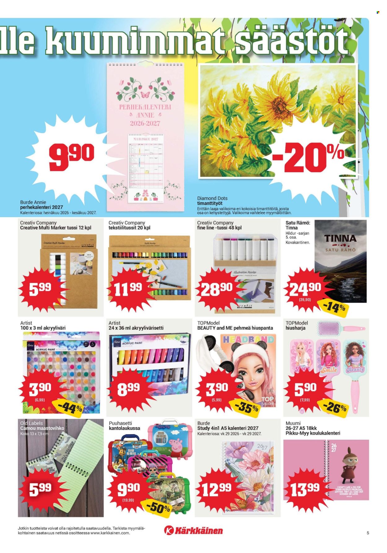 Kärkkäinen tarjouslehti  - 08.07.2026 - 21.07.2026. Sivu 5