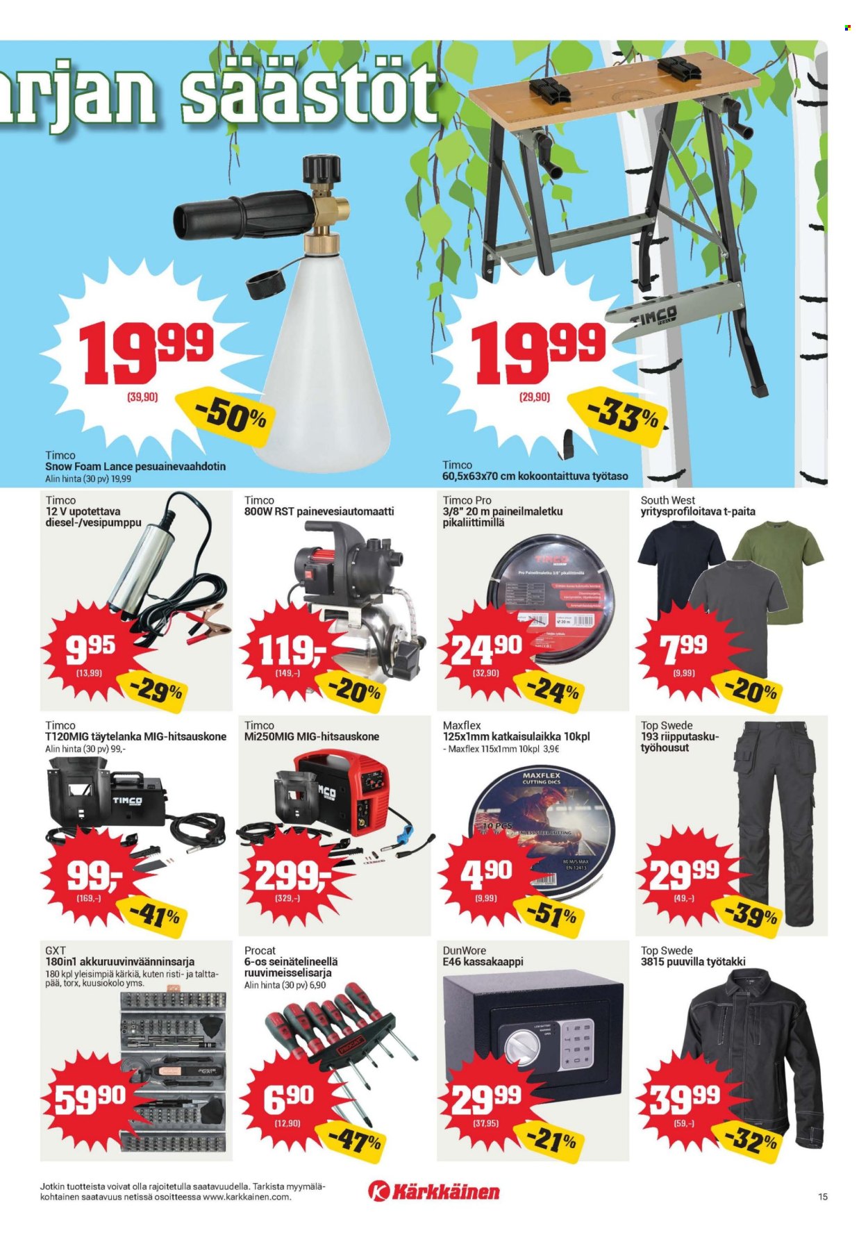 Kärkkäinen tarjouslehti  - 08.07.2026 - 21.07.2026. Sivu 15