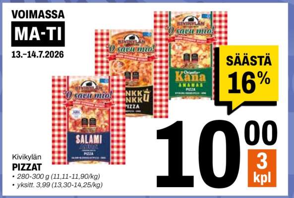 Kivikylän Pizzat