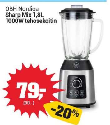 OBH Nordica Sharp Mix 1,8L