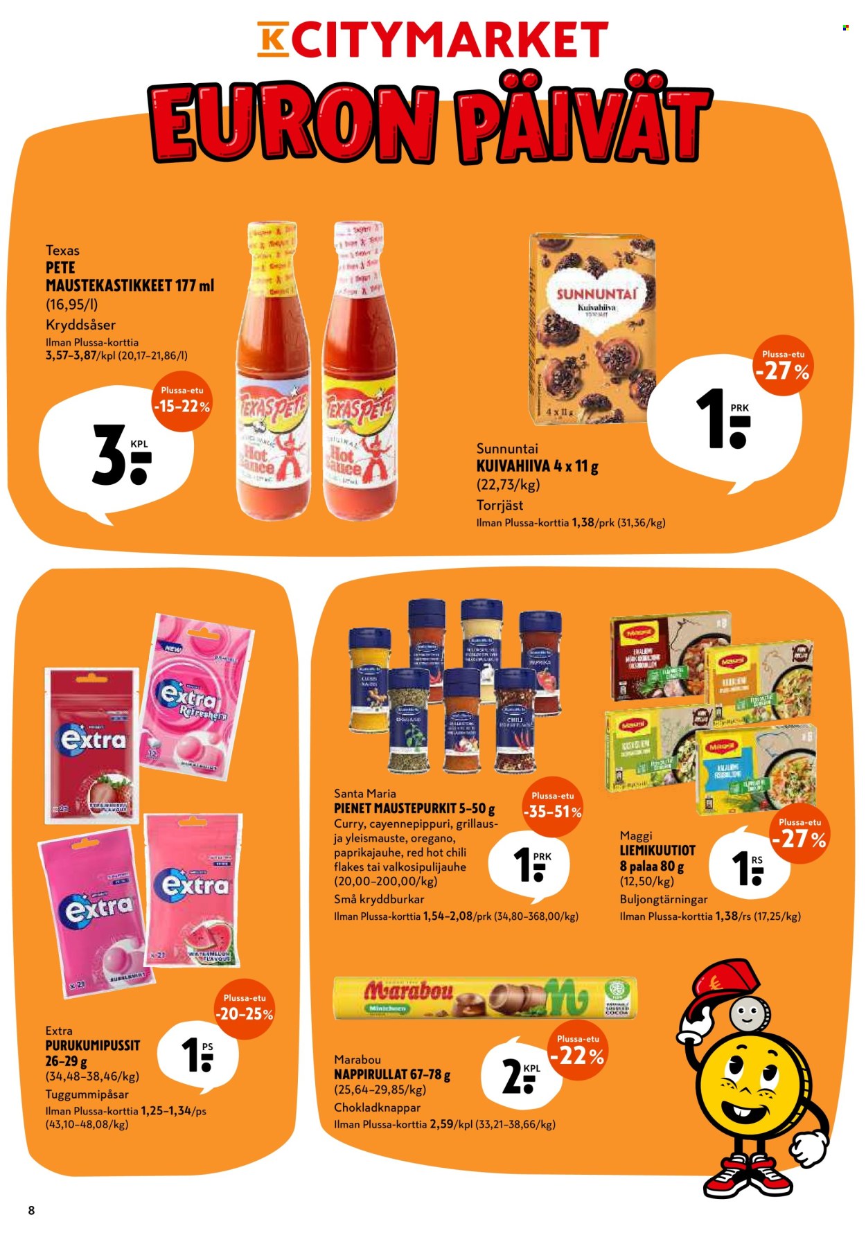 K-citymarket tarjouslehti  - 13.07.2026 - 15.07.2026. Sivu 8