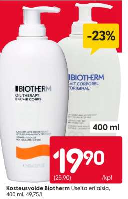 Kosteusvoide Biotherm