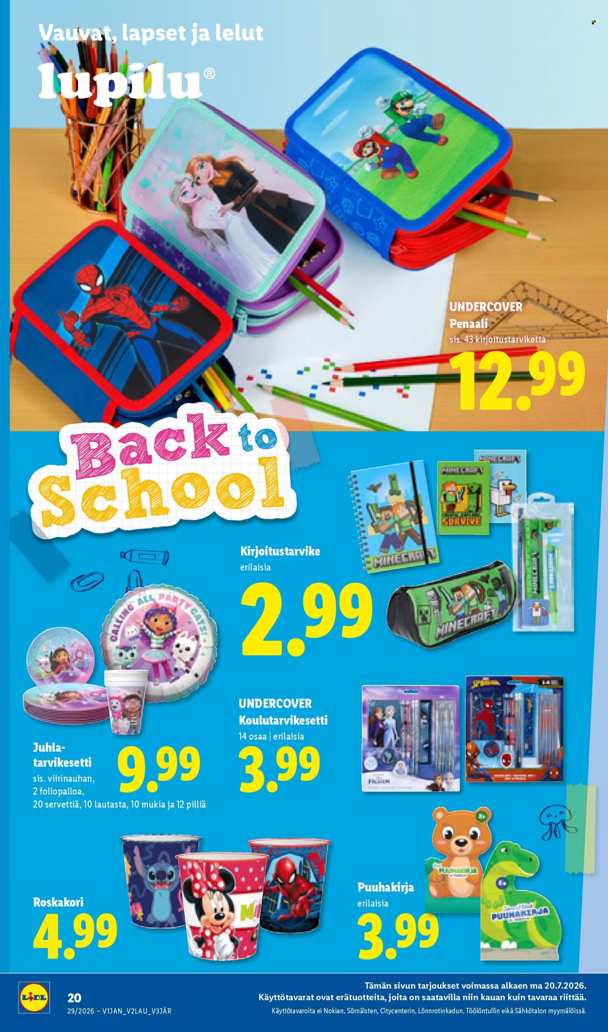 Lidl tarjouslehti  - 16.07.2026 - 22.07.2026. Sivu 28