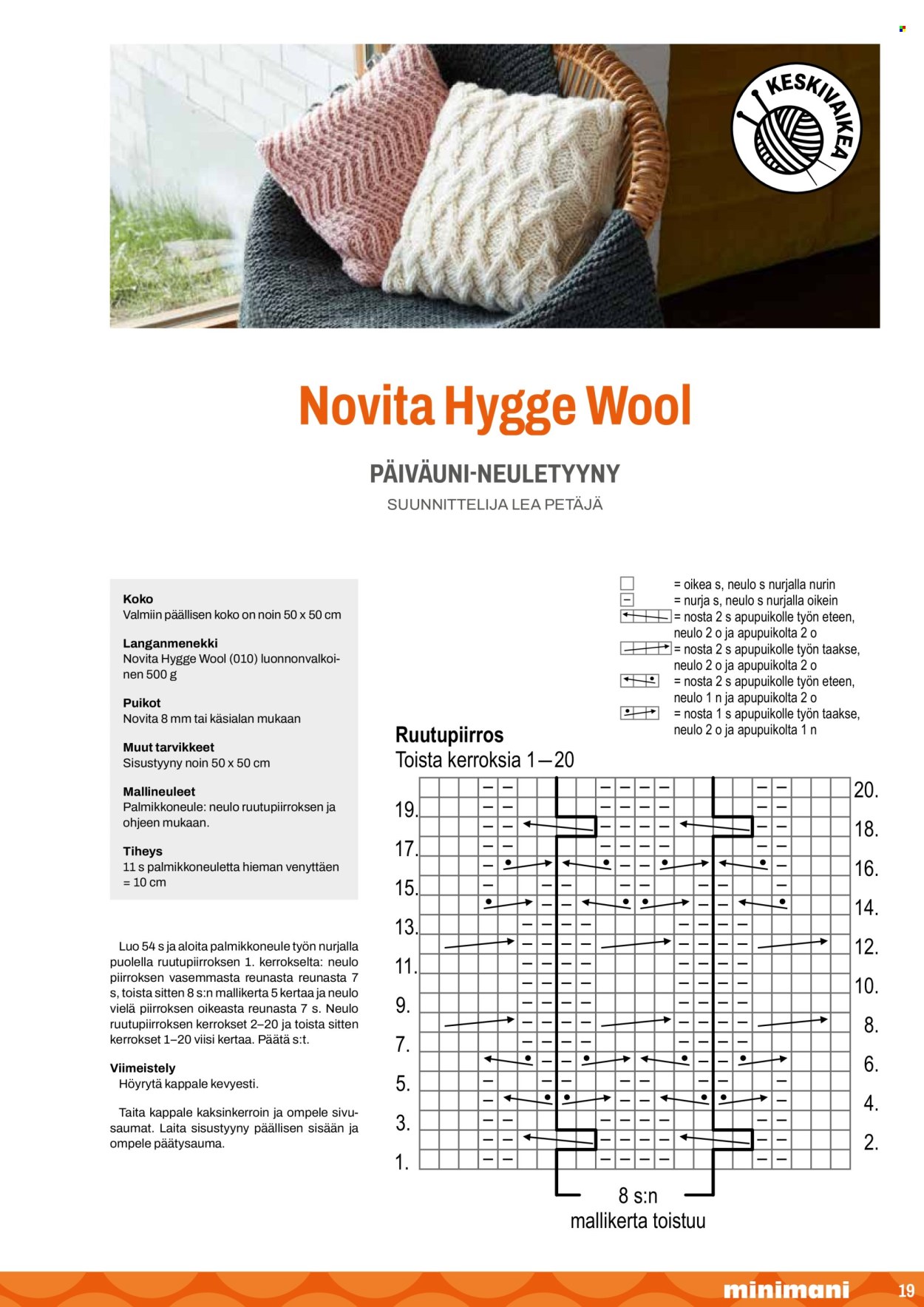 Minimani tarjouslehti . Sivu 19
