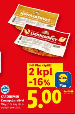 Kariniemen KANANPOJAN SIIVET