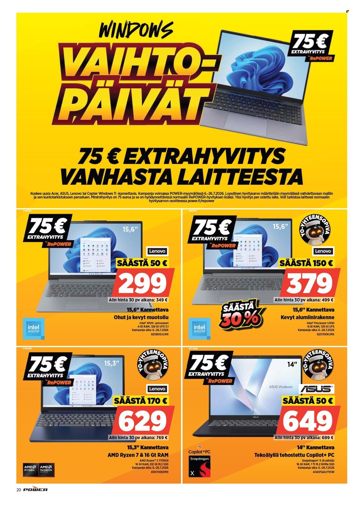 Power tarjouslehti  - 13.07.2026 - 19.07.2026. Sivu 22