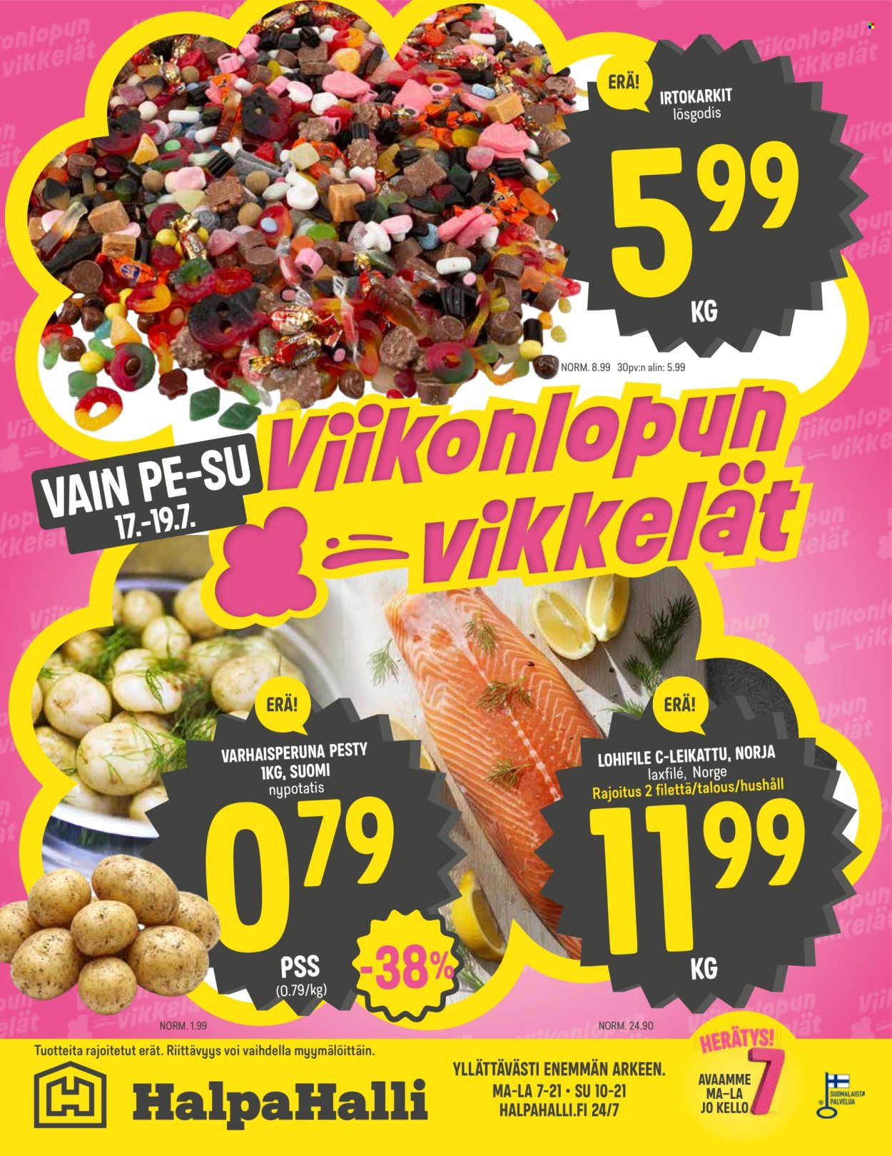 HalpaHalli tarjouslehti  - 15.07.2026 - 21.07.2026. Sivu 12