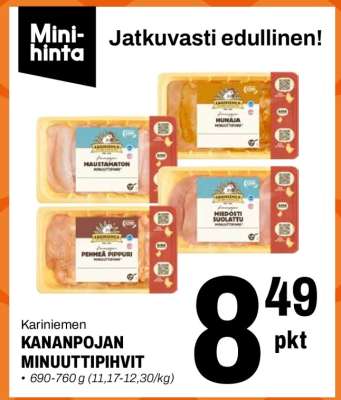 Kariniemen KANANPOJAN MINUUTTIPIHVIT