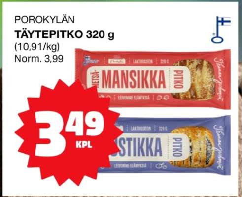 POROKYLÄN TÄYTEPITKO 320 g
