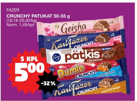 FAZER CRUNCHY-PATUKAT