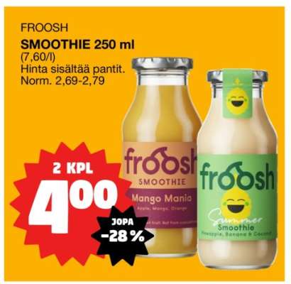 Froosh Smoothie 250 ml