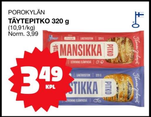 POROKYLÄN TÄYTEPITKO 320 g