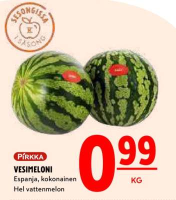 Pirkka Vesimeloni