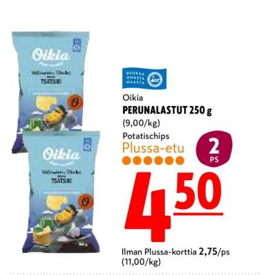 Oikia PERUNALASTUT 250 g