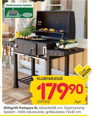 Hiiligrilli Pampas XL