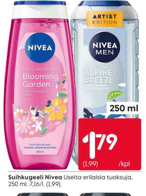 Suihkugeeli Nivea