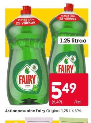 Astianpesuaine Fairy