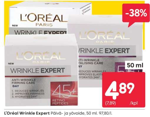 L'Oréal Wrinkle Expert