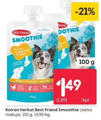 Koiran herkut Best Friend Smoothie